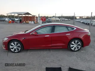 2020 Tesla Model S Long Range with VIN 5YJSA1E26LF390856, listed as a IAAI auction lot 41013728 with 54,985 mi miles. Bid and sale history available at carsss.com. Image 13.