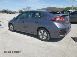 2019 Hyundai Ioniq Blue with VIN KMHC65LC4KU125489, listed as a Copart auction lot 51063565 with 105,045 mi miles and Salvage Title. Bid and sale history available at DreamBid. Image 2.