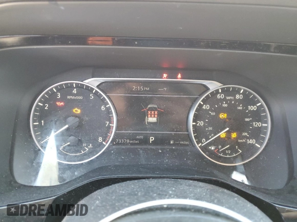 2023 Nissan Pathfinder SV z VIN 5N1DR3BCXPC228852, wystawiony jako Copart lot #47326865 z przebiegiem 73 379 mil mil oraz Szkoda całkowita • Salvage title. Historia ofert i sprzedaży dostępna na DreamBid. Obrazek 9.