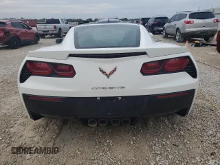 2014 Chevrolet Corvette Z51 3LT with VIN 1G1YM2D73E5105712, listed as a Copart auction lot 79658014 with 19,347 mi miles and Salvage title. Bid and sale history available at DreamBid. Image 6.