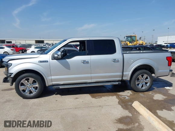 2018 Ford F-150 XL with VIN 1FTEW1C58JKC21417, listed as a IAAI auction lot 41776595 with 91,966 mi miles. Bid and sale history available at carsss.com. Image 15.