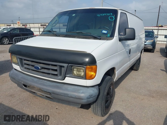 2007 Ford Econoline Cargo Commercial with VIN 1FTNE14W37DA33699, listed as a IAAI auction lot 41939703 with 225,391 mi miles and . Bid and sale history available at DreamBid. Image 2.