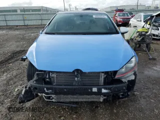 2017 Volkswagen Golf GTI S with VIN 3VW447AU7HM047418, listed as a Copart auction lot 49688035 with 158,034 mi miles and Salvage Title. Bid and sale history available at carsss.com. Image 5.