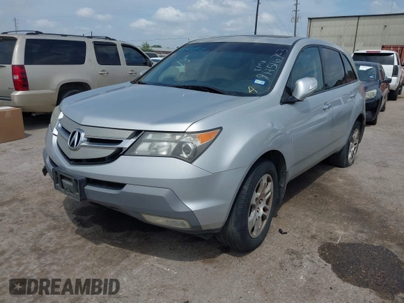 2009 Acura MDX with VIN 2HNYD28209H516743, listed as a IAAI auction lot 42048208 with 179,680 mi miles. Bid and sale history available at carsss.com. Image 2.