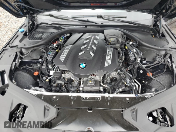 2024 BMW 8 Series M850i with VIN WBAGV8C00RCR84642, listed as a Copart auction lot 81367034 with 2,058 mi miles and Salvage Title. Bid and sale history available at carsss.com. Image 11.