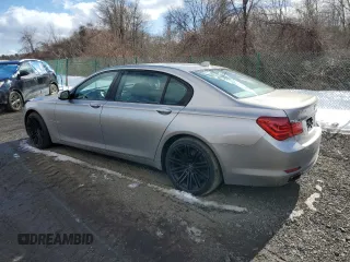 2010 BMW 7 Series 750Li xDrive with VIN WBAKC8C56AC431445, listed as a Copart auction lot 44895215 with 140,663 mi miles and Clean Title. Bid and sale history available at DreamBid. Image 2.