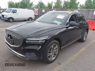 2025 Genesis GV70 2.5T with VIN KMUMADTB7SU199933, listed as a IAAI auction lot 42500513 with 15,384 mi miles and . Bid and sale history available at DreamBid. Image 18.
