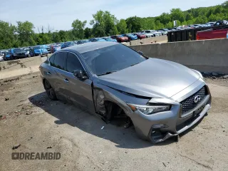 2020 Infiniti Q50 Pure с VIN JN1EV7AR6LM253692, выставлен на аукционе Copart как лот 59206304 с пробегом 55 990 миль миль и На запчасти • Non repairable. История ставок и продаж доступна на DreamBid. Изображение 4.
