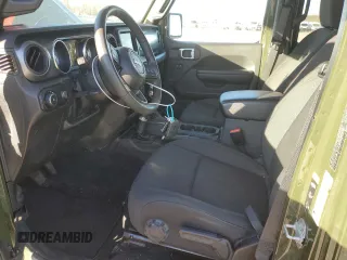 2023 Jeep Wrangler Sport S with VIN 1C4HJXDG7PW533826, listed as a Copart auction lot 86688294 with 40,336 mi miles and Salvage Title. Bid and sale history available at DreamBid. Image 7.