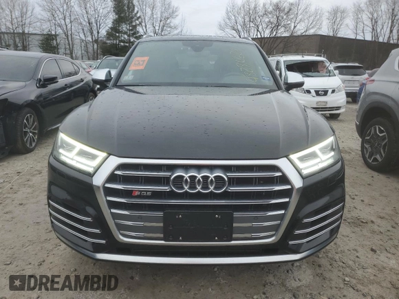 2020 Audi SQ5 Premium Plus with VIN WA1B4AFY6L2019929, listed as a Copart auction lot 48284624 with 34,192 mi miles and . Bid and sale history available at DreamBid. Image 5.
