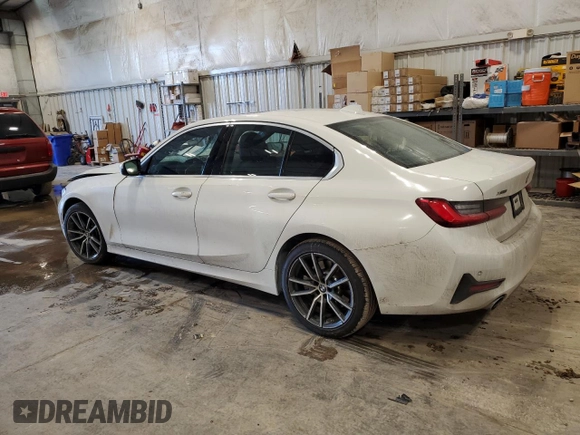 2019 BMW 3 Series 330i xDrive with VIN 3MW5R7J57K8B00679, listed as a Copart auction lot 46289995 with 77,184 mi miles and Non Repairable. Bid and sale history available at DreamBid. Image 2.
