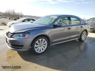 2012 Volkswagen Passat SE with VIN 1VWBH7A31CC108162, listed as a Copart auction lot 49001885 with 104,309 mi miles and Salvage Title. Bid and sale history available at carsss.com. Image 1.