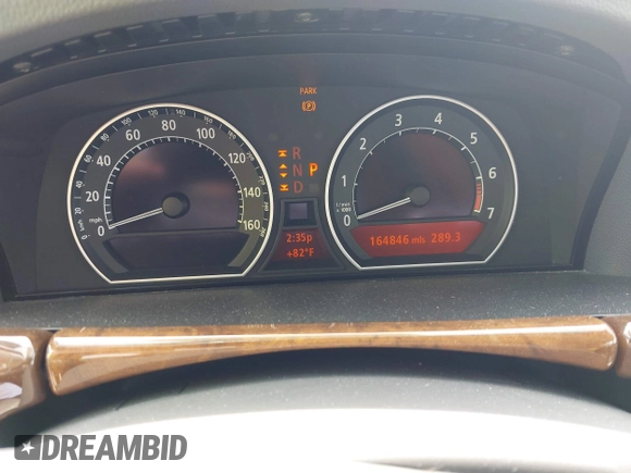 2003 BMW 7 Series 745Li with VIN WBAGN63443DR14666, listed as a IAAI auction lot 42088916 with 164,846 mi miles and . Bid and sale history available at DreamBid. Image 7.
