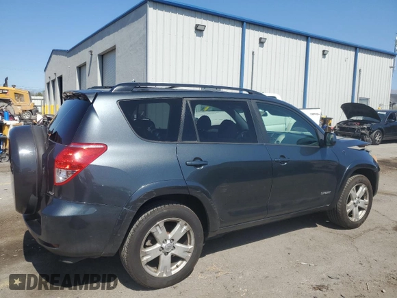 2006 Toyota RAV4 Sport with VIN JTMBD32V066010296, listed as a Copart auction lot 59923645 with 199,449 mi miles and Salvage title. Bid and sale history available at DreamBid. Image 3.