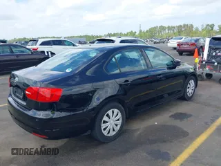 2012 Volkswagen Jetta Sedan S w/Sunroof with VIN 3VW2K7AJ2CM380329, listed as a IAAI auction lot 41952314 with 138,906 mi miles. Bid and sale history available at carsss.com. Image 4.