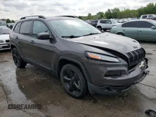 2018 Jeep Cherokee Limited with VIN 1C4PJMDX7JD520880, listed as a Copart auction lot 59398885 with 87,786 mi miles and Salvage title. Bid and sale history available at DreamBid. Image 4.