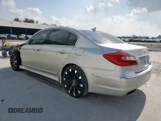 2013 Hyundai Genesis 3.8L with VIN KMHGC4DD4DU243086, listed as a Copart auction lot 60166675 with 95,471 mi miles and Salvage title. Bid and sale history available at DreamBid. Image 2.
