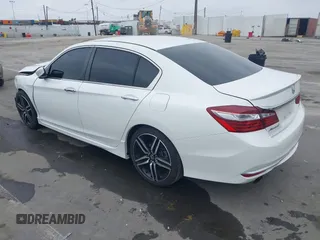 2016 Honda Accord Sport with VIN 1HGCR2F51GA057024, listed as a IAAI auction lot 42455009 with 106,420 mi miles and . Bid and sale history available at DreamBid. Image 3.
