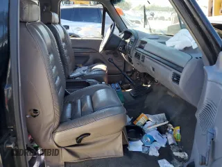1996 Ford F-250 with VIN 1FTHX25F2TEA64278, listed as a Copart auction lot 75280544 with 0 mi miles and Salvage Title. Bid and sale history available at carsss.com. Image 7.