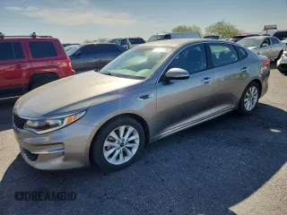 2018 Kia Optima S with VIN 5XXGT4L3XJG251210, listed as a Copart auction lot 60856075 with 111,550 mi miles and Clean title. Bid and sale history available at DreamBid. Image 1.