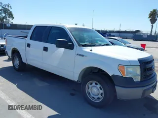 2014 Ford F-150 XL with VIN 1FTEW1CM7EKE10315, listed as a IAAI auction lot 41834859 with 238,500 mi miles and . Bid and sale history available at DreamBid. Image 1.