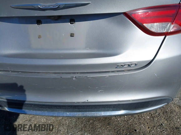 2015 Chrysler 200 Limited with VIN 1C3CCCAB0FN747068, listed as a IAAI auction lot 41681719 with 151,656 mi miles and . Bid and sale history available at DreamBid. Image 6.