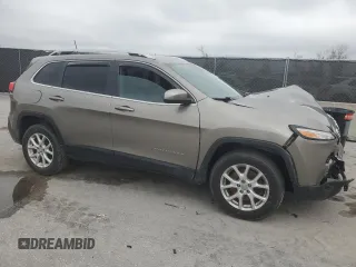 2018 Jeep Cherokee Latitude Plus with VIN 1C4PJMLXXJD597809, listed as a Copart auction lot 46794435 with 118,452 mi miles and Salvage Title. Bid and sale history available at DreamBid. Image 4.