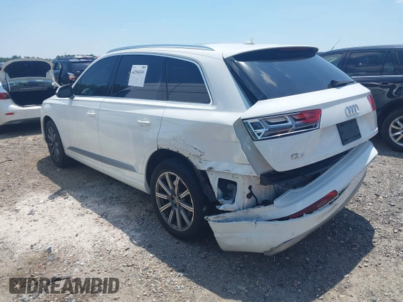 2019 Audi Q7 Premium Plus with VIN WA1LAAF70KD024096, listed as a IAAI auction lot 42564341 with 100,036 mi miles and . Bid and sale history available at DreamBid. Image 3.