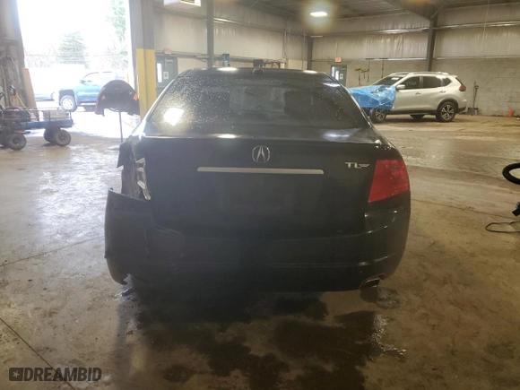 2006 Acura TL with VIN 19UUA66226A071442, listed as a Copart auction lot 51689205 with 154,547 mi miles and Salvage Title. Bid and sale history available at carsss.com. Image 6.