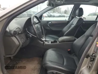 2004 Mercedes-Benz C 230 Kompressor with VIN WDBRF40J24F535886, listed as a Copart auction lot 85705154 with 145,446 mi miles and Salvage Title. Bid and sale history available at DreamBid. Image 7.