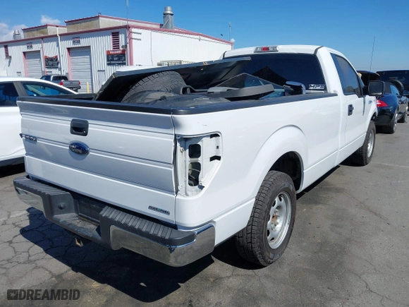 2014 Ford F-150 XL with VIN 1FTNF1CF5EKD94150, listed as a IAAI auction lot 41746423 with 65,796 mi miles. Bid and sale history available at carsss.com. Image 4.