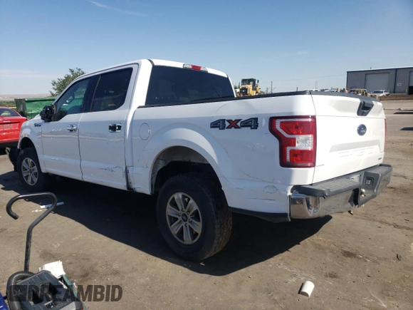 2018 Ford F-150 XL with VIN 1FTEW1EG3JKD38188, listed as a Copart auction lot 59938805 with 162,542 mi miles and Salvage title. Bid and sale history available at DreamBid. Image 2.