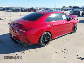 2021 Mercedes-Benz CLA with VIN W1K5J5BB9MN179314, listed as a IAAI auction lot 41160380 with 6,436 mi miles. Bid and sale history available at carsss.com. Image 4.