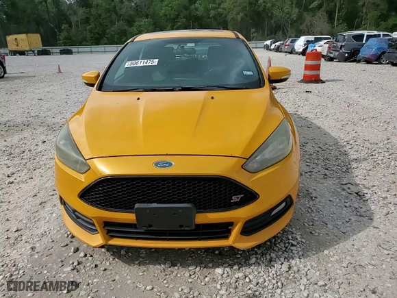 2015 Ford Focus ST with VIN 1FADP3L94FL240464, listed as a Copart auction lot 50611475 with 235,509 mi miles and Salvage Title. Bid and sale history available at carsss.com. Image 15.