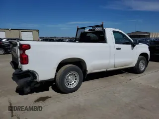 2020 Chevrolet Silverado 1500 Work Truck with VIN 3GCNWAEH5LG217679, listed as a Copart auction lot 46077455 with 105,689 mi miles and Clean Title. Bid and sale history available at DreamBid. Image 3.