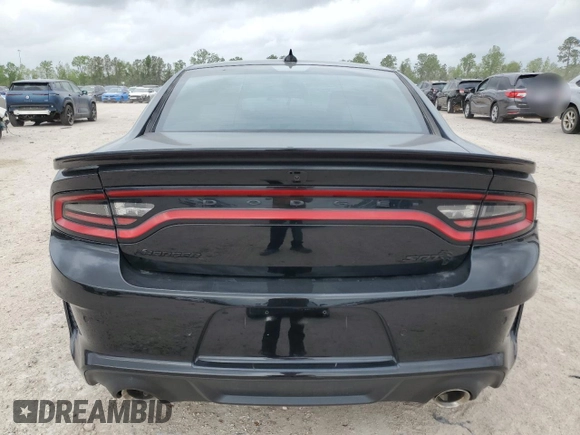 2023 Dodge Charger SRT Hellcat Widebody Jailbreak with VIN 2C3CDXL97PH514569, listed as a Copart auction lot 50168415 with 35,968 mi miles and Salvage Title. Bid and sale history available at carsss.com. Image 6.