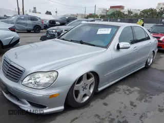 2003 Mercedes-Benz S-Class 4.3L with VIN WDBNG70J03A362023, listed as a IAAI auction lot 42110141 with 94,052 mi miles. Bid and sale history available at carsss.com. Image 6.