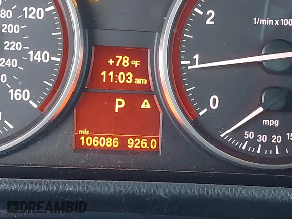 2012 BMW 3 Series 328i with VIN WBAUT9C59CA192292, listed as a IAAI auction lot 42150864 with 106,086 mi miles and . Bid and sale history available at DreamBid. Image 15.