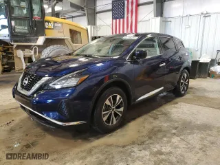 2023 Nissan Murano S with VIN 5N1AZ2AJ9PC124298, listed as a Copart auction lot 48631055 with 66,445 mi miles and Clean Title. Bid and sale history available at carsss.com. Image 1.