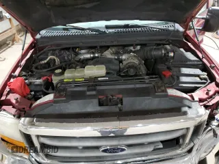 2001 Ford Super Duty F-250 XL with VIN 1FTNX21F31EC89279, listed as a Copart auction lot 51473505 with 155,130 mi miles and Salvage Title. Bid and sale history available at carsss.com. Image 11.