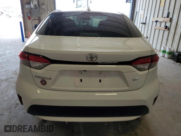 2022 Toyota Corolla LE with VIN 5YFEPMAE1NP390199, listed as a Copart auction lot 47470725 with 24,746 mi miles and Clean Title. Bid and sale history available at carsss.com. Image 6.