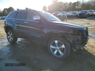 2016 Jeep Grand Cherokee Overland with VIN 1C4RJFCG8GC360996, listed as a Copart auction lot 87484454 with 138,931 mi miles and Clean title. Bid and sale history available at DreamBid. Image 4.