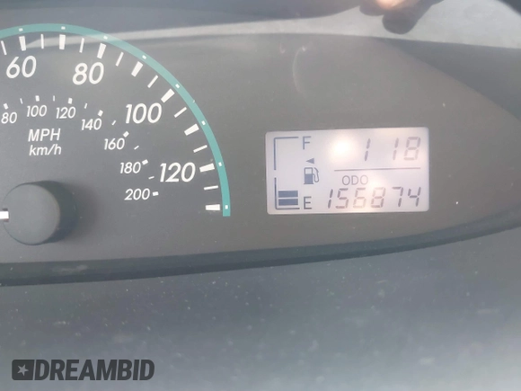 2009 Toyota Yaris with VIN JTDBT903091345311, listed as a IAAI auction lot 40269675 with 156,874 mi miles. Bid and sale history available at carsss.com. Image 7.