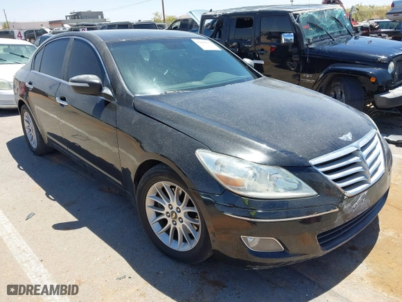 2011 Hyundai Genesis with VIN KMHGC4DE4BU118269, listed as a IAAI auction lot 42088835 with 145,600 mi miles. Bid and sale history available at carsss.com. Image 1.