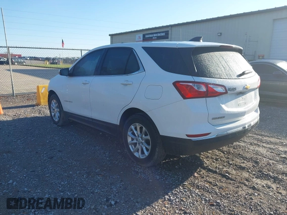 2018 Chevrolet Equinox LT with VIN 2GNAXJEV8J6153316, listed as a IAAI auction lot 42007184 with 102,676 mi miles and . Bid and sale history available at carsss.com. Image 3.