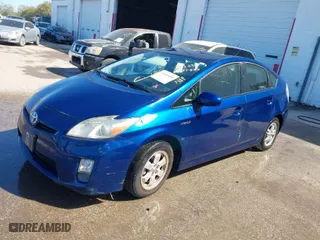 2010 Toyota Prius II with VIN JTDKN3DU8A0242335, listed as a IAAI auction lot 41693409 with 274,087 mi miles. Bid and sale history available at carsss.com. Image 2.
