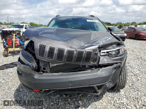 2022 Jeep Cherokee Trailhawk with VIN 1C4PJMBX1ND510760, listed as a Copart auction lot 51996585 with 17,748 mi miles and Salvage title. Bid and sale history available at DreamBid. Image 5.