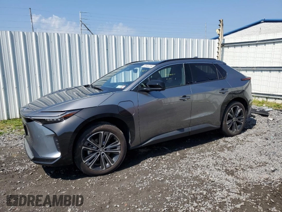 2023 Toyota bZ4X XLE z VIN JTMABACA1PA036308, wystawiony jako Copart lot #55640284 z przebiegiem Nie podano mil oraz . Historia ofert i sprzedaży dostępna na DreamBid. Obrazek 1.