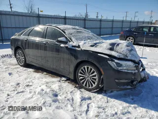 2017 Lincoln MKZ Hybrid Premiere with VIN 3LN6L5KU6HR636508, listed as a Copart auction lot 45220645 with Not Provided miles and Salvage Title. Bid and sale history available at carsss.com. Image 4.