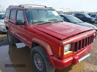 1998 Jeep Cherokee Sport with VIN 1J4FJ68S9WL219525, listed as a IAAI auction lot 41889198 with 1 mi miles. Bid and sale history available at carsss.com. Image 1.
